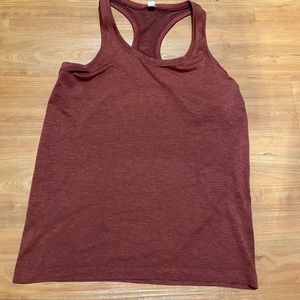 Lululemon Swiftly Tech Razor Back Tank top SZ 10